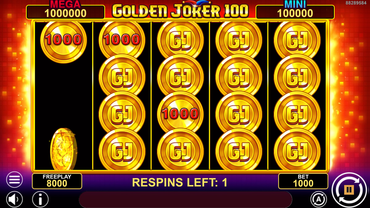  Golden Joker 100 Hold and Win